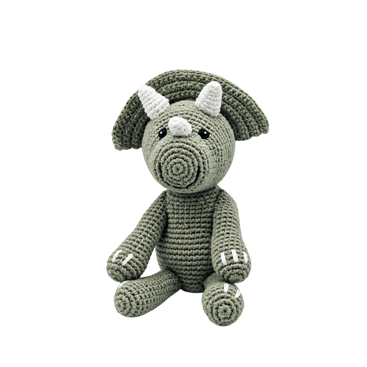 Lullaby Stitch | Triceratops Rattle