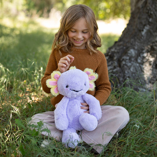 World Softest Plush Lushee 16 inch - Lilac Axolotl