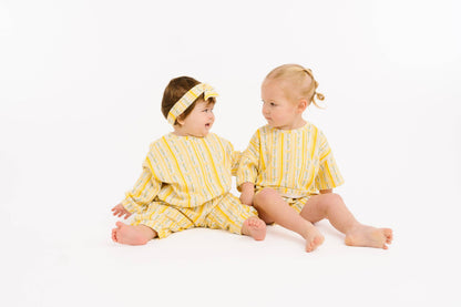 Sunny Meadow Stripe Sweatsuit