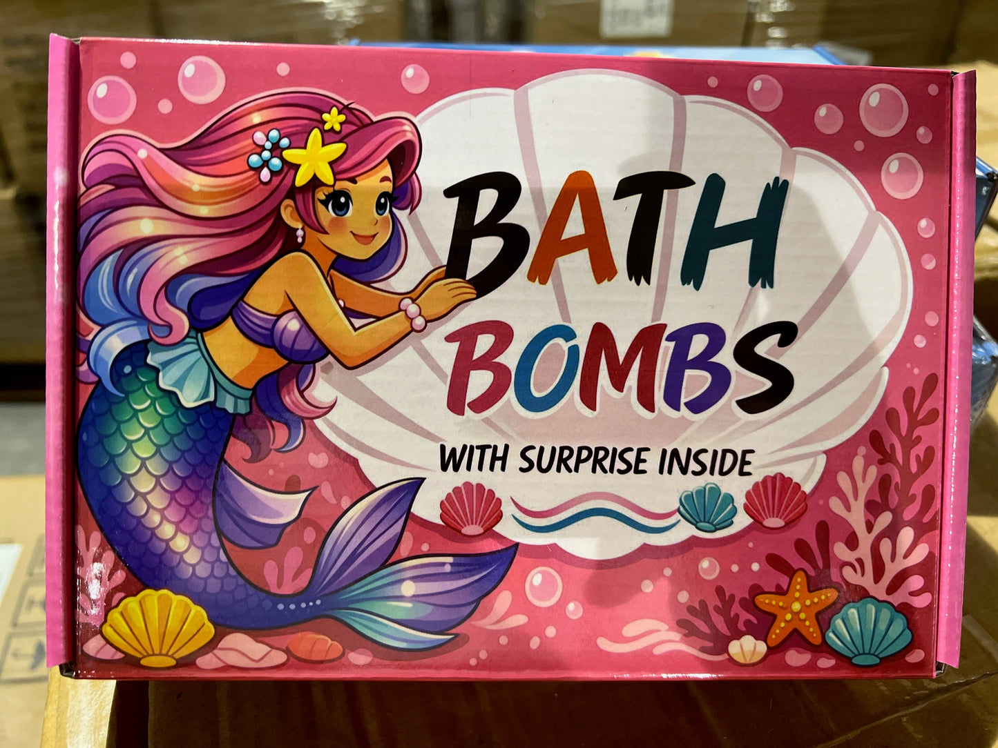Mermaid Bath Bomb w/ Surprise Inside