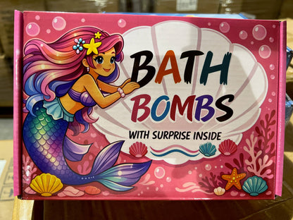 Mermaid Bath Bomb w/ Surprise Inside