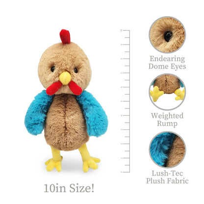 World Softest Plush Lushee 10 inch - Rayra Chicken