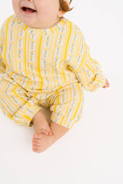 Sunny Meadow Stripe Sweatsuit