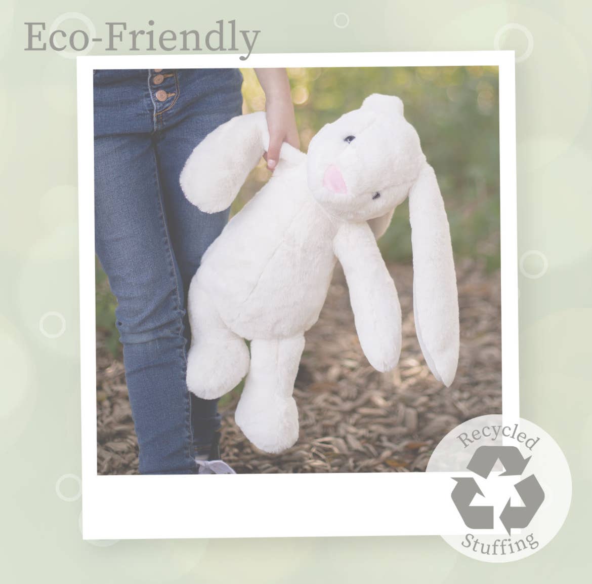 World's Softest Lushee 16 inch BriBri Cream Bunny Plush Toy