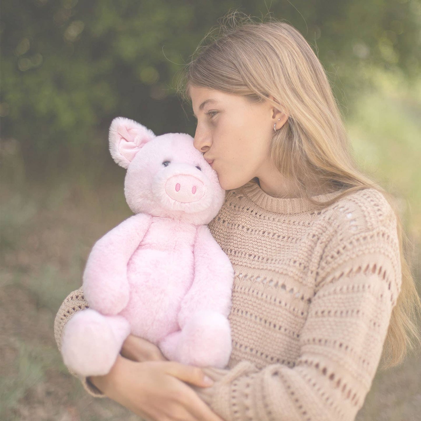 World's Softest Lushee 16 inch Pugs Pig Plush Toy for Kids