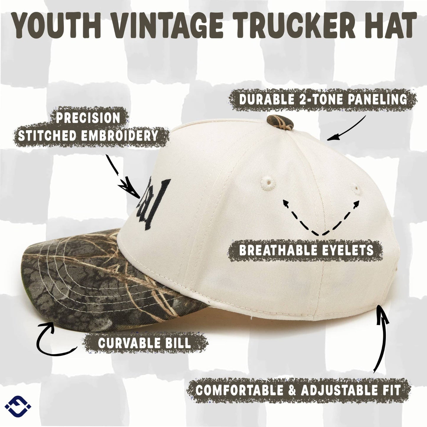 Kid/Baby Baseball Cap: Feral