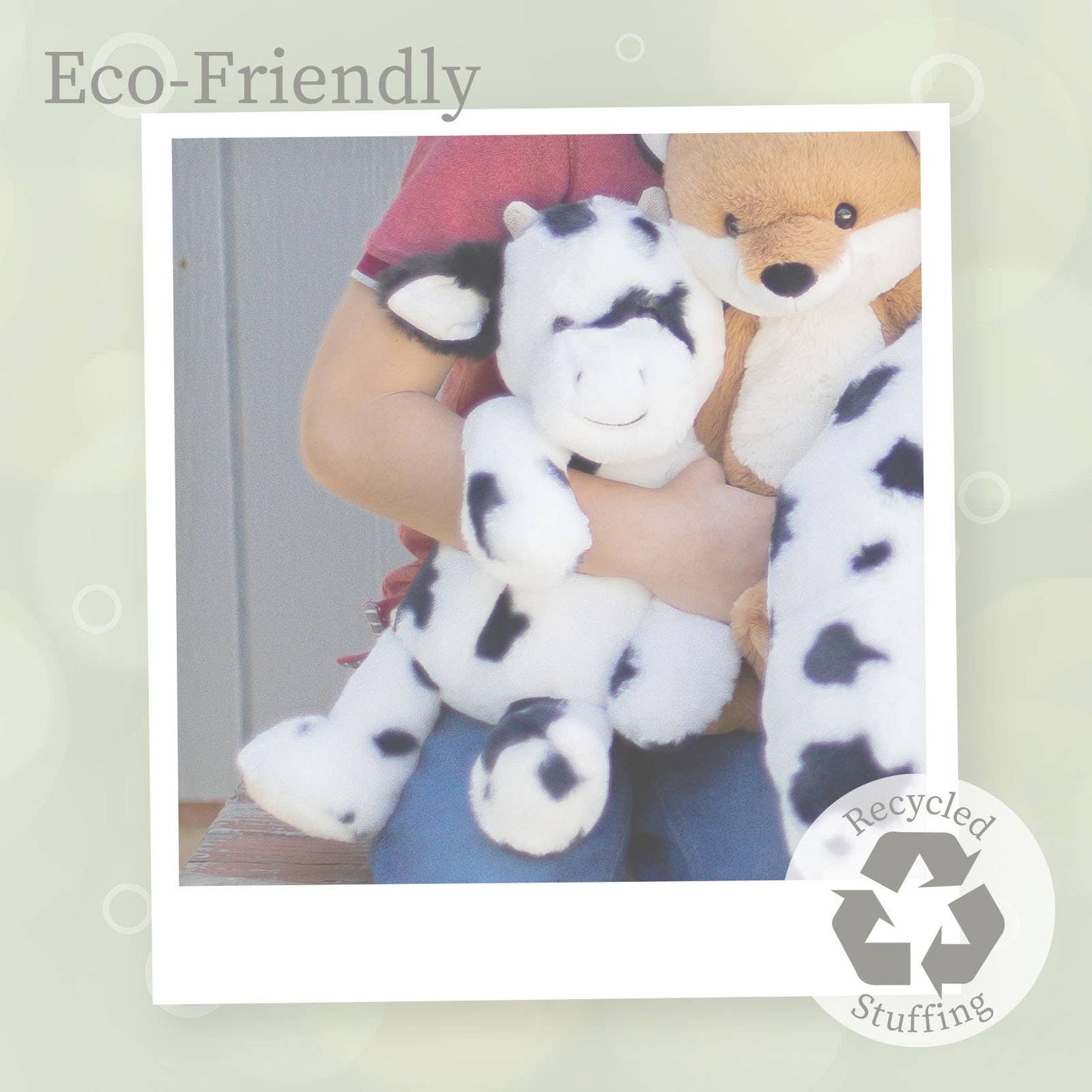 World's Softest Lushees 16" - Mooey Cow Plushie for Kids