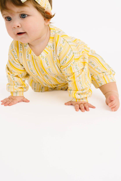 Sunny Meadow Stripe Sweatsuit