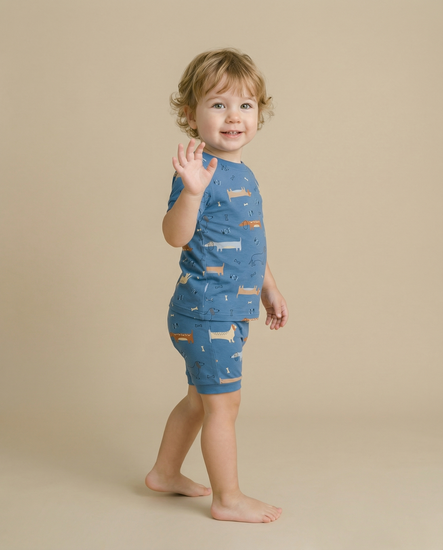 Sausage Dogs Bamboo Short Sleeve PJ's