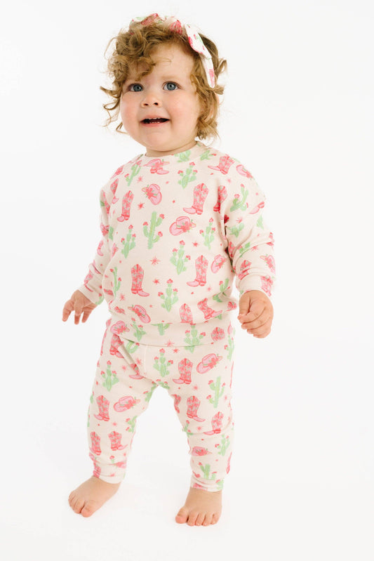 Cowgirl Crewneck Set