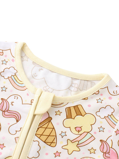 Sweet Treats Bamboo Baby Convertible Zippy Romper