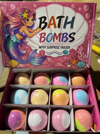 Mermaid Bath Bomb w/ Surprise Inside