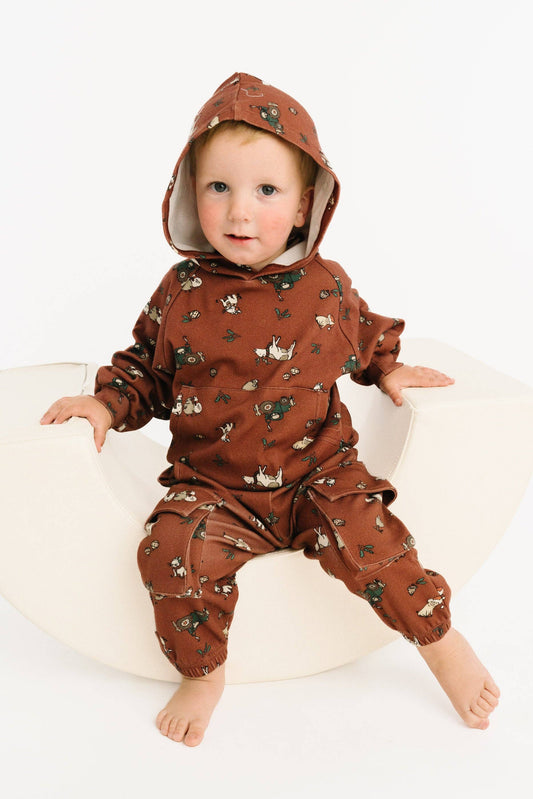 Christmas Farm Cargo Hoodie Set