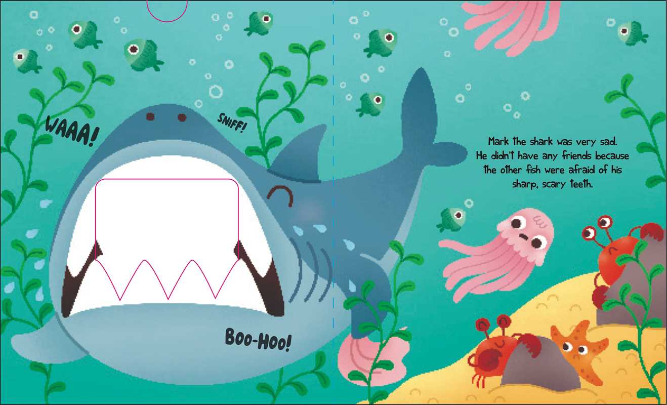 Interactive "Shark Bite!" Book