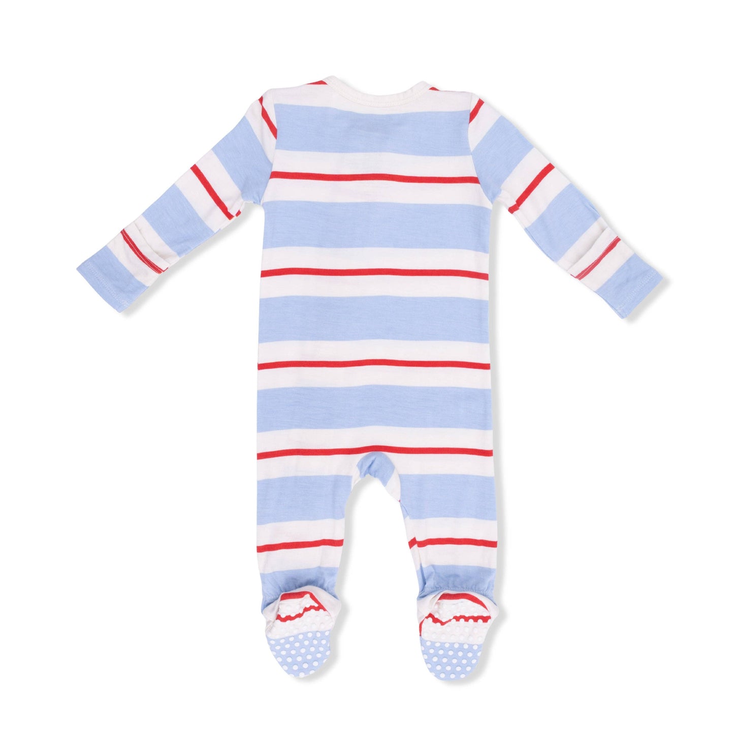 Preppy Rugby - 2 Way Zipper Footie
