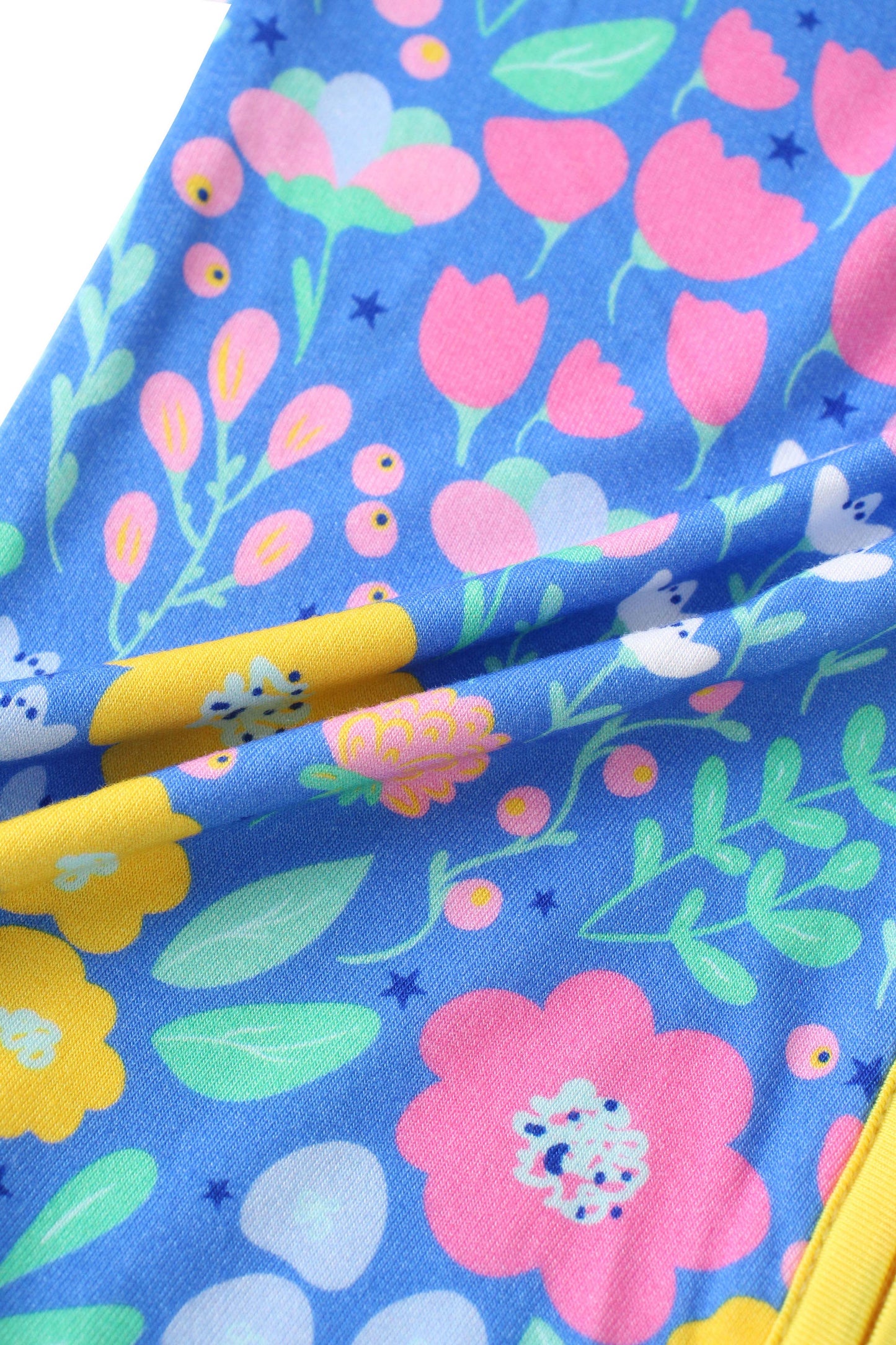 Sunny Blooms Bamboo Baby Convertible Zippy Romper