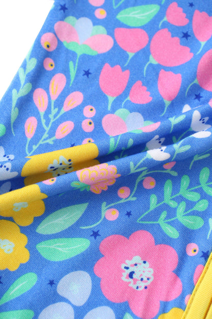 Sunny Blooms Bamboo Baby Convertible Zippy Romper