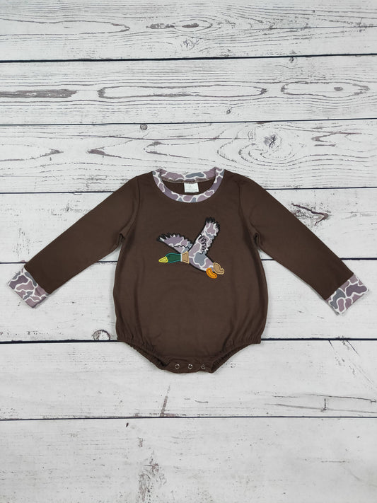 Camo Duck Long Sleeve Bubble